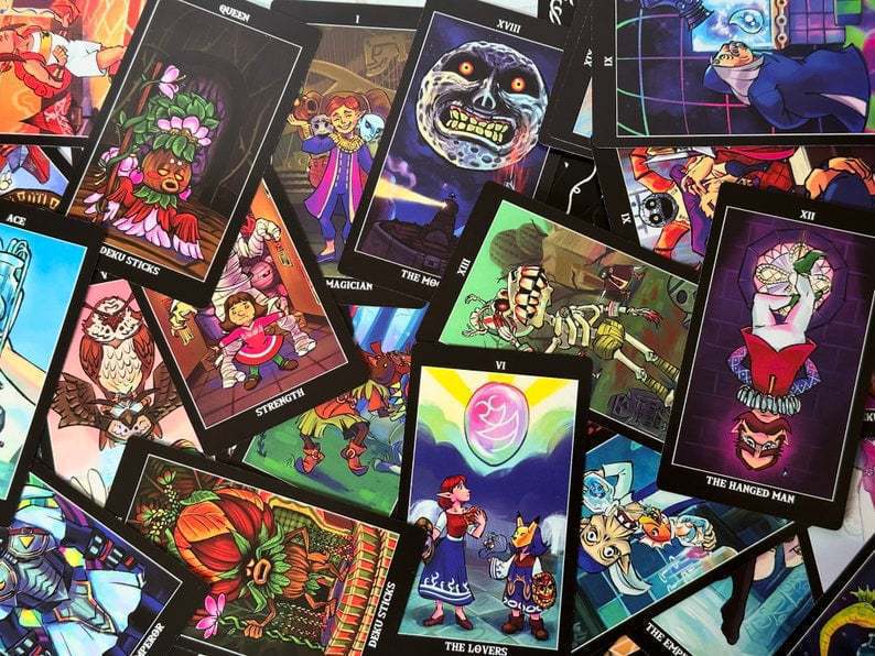 🔥Limited Edition🔥 Carnival of Time Tarot | Legend of Zelda - Complete 78-Card Deck