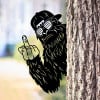 🔥Last Day: 49% Off!🤣Hilarious Bigfoot Middle-Finger Metal Yard Decor
