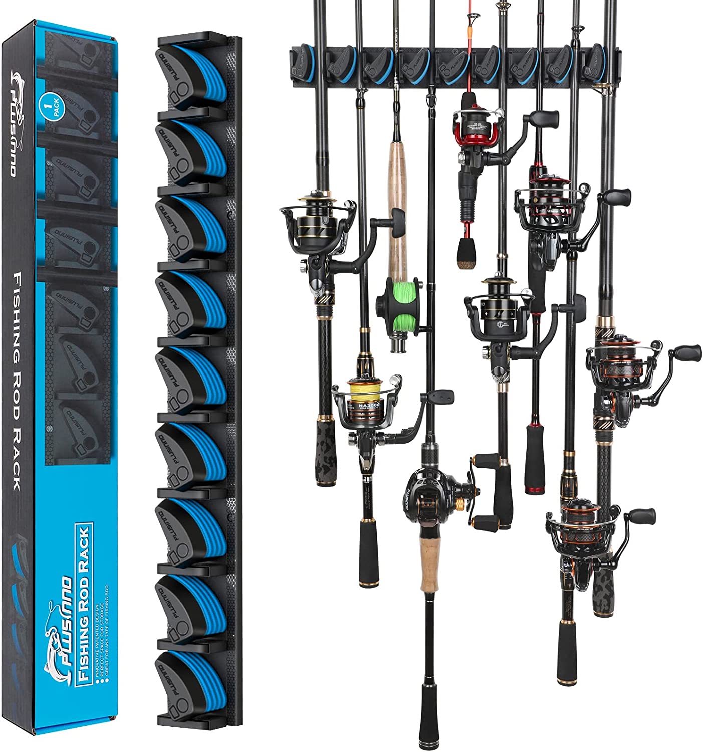 TikTok Last Day Promotion -60% OFF🎉Fishing Pole Organizer Holder Wall Rack-🚚BUY 2 FREE SHIPPING