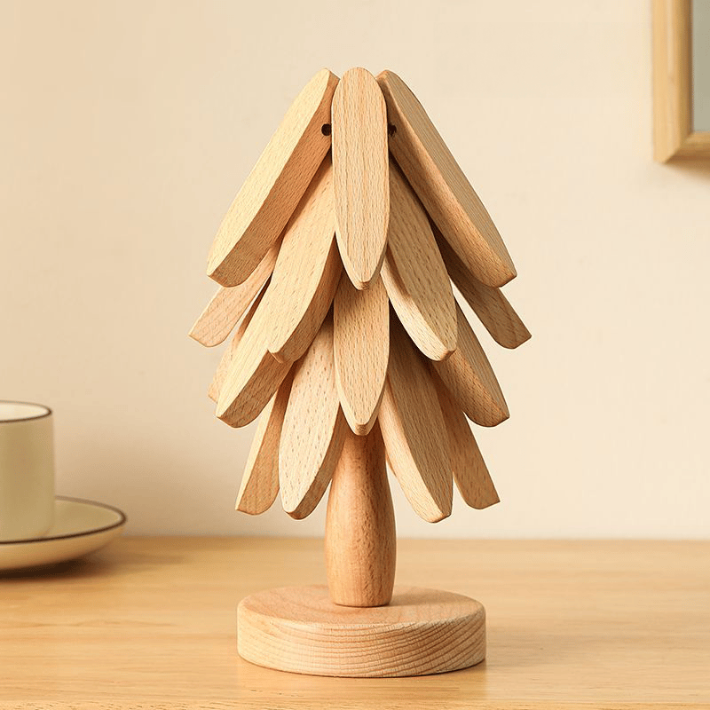 🔥Letzter Tag Verkauf 49% Rabatt✨Natürlicher Holztisch in natürlicher Holzbeständig gegen Premium -Hitze für heiße Gerichte