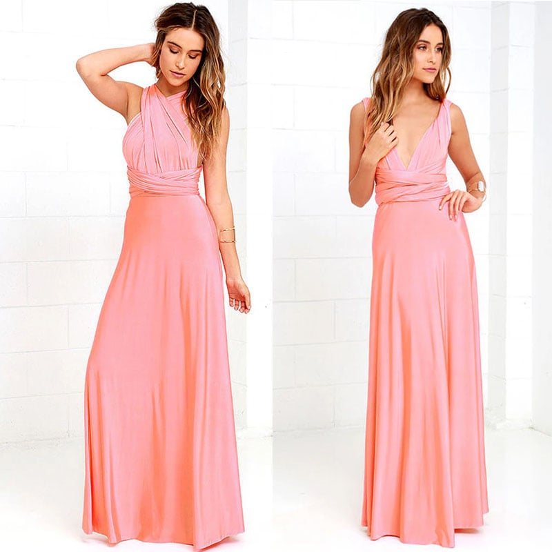 🔥Last Day 49% OFF - Versatile and Sexy Strap Wrap Dress - Bridesmaid Dress