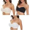 🔥Letzter Tag Kaufe 1 und erhalte 3 Packungen👍Nahtloser, trägerloser, konvertierbarer Bandeau-BH mit voller Unterstützung