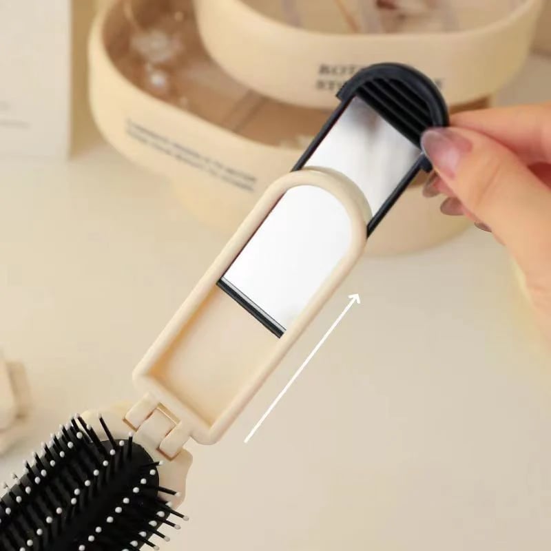 🍂TikTok Fall Mega Sale - 70% OFF🎉Portable Mini Air Cushion Comb with Removable Mirror