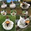 🐔Funny Chicken Garden Fence Decoration🐔