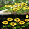 2023 New Year Limited Time Sale 70% OFF🎉Waterproof Solar Garden Sunflower Lamp🔥Buy 3 Get 2 Free(5 Pcs)