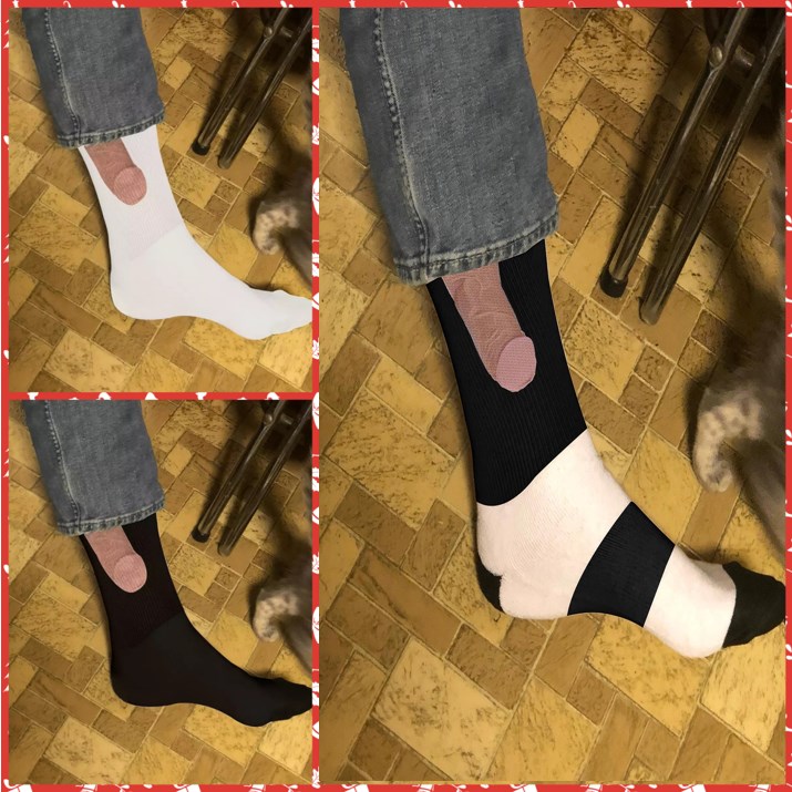 🎄Christmas Hot Sale - 70% OFF-Memorable Gift-“Show Off”Socks