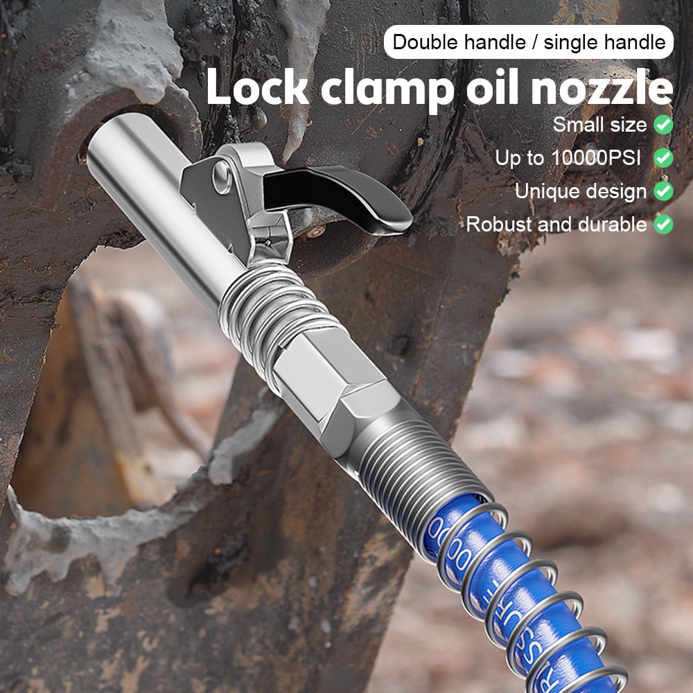 (🔥Last Day Promotion- SAVE 48% OFF)Strong Lock on Grease Couplers--buy 2 get 1 free NOW（3pcs）