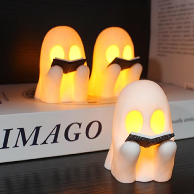 🔥Last Day Promotion 70% OFF🔥Reading Ghost Halloween Decoration⚡BUY 3 GET 3 FREE