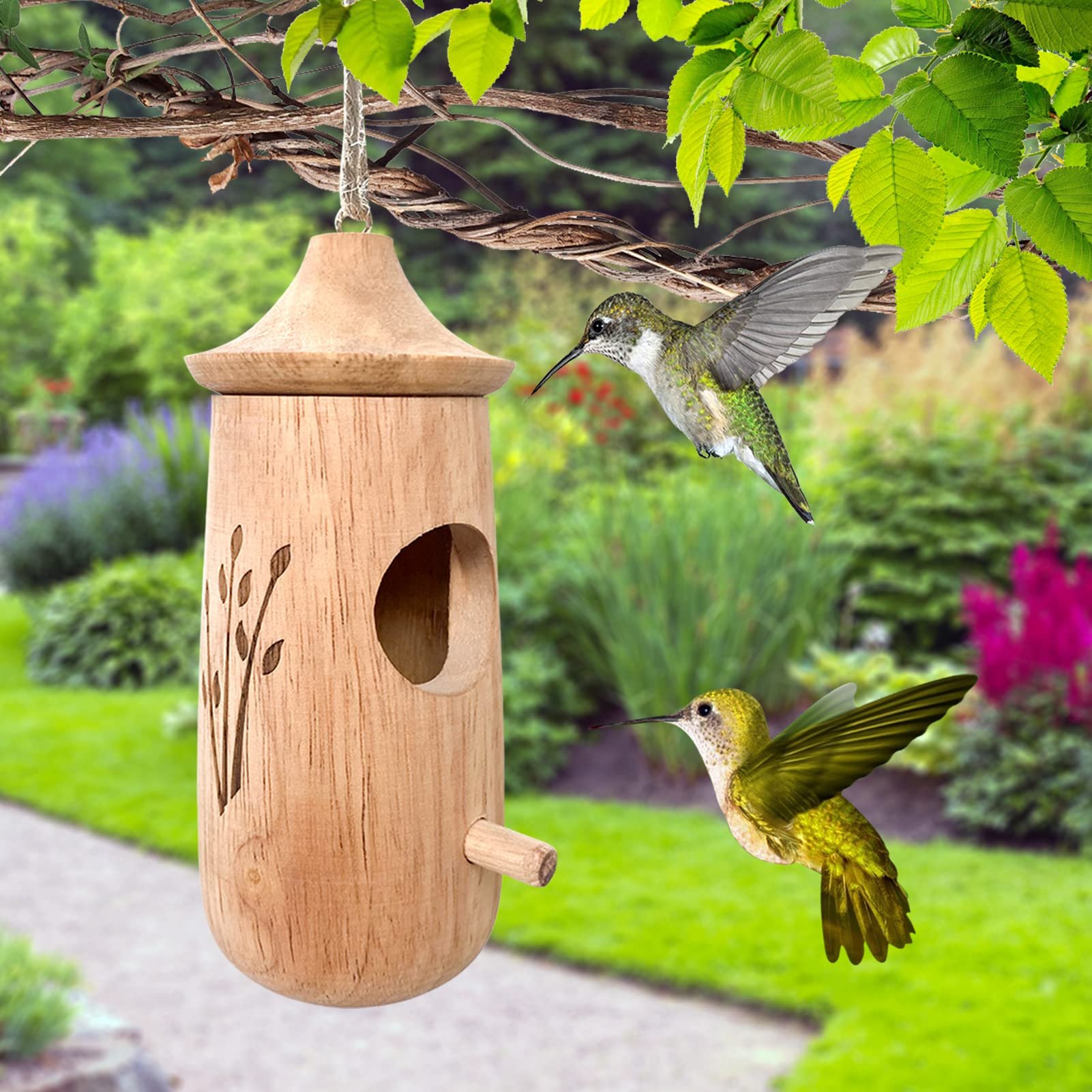 ❤️Handmade Wooden Hummingbird House-Buy 2 Get Free Shipping