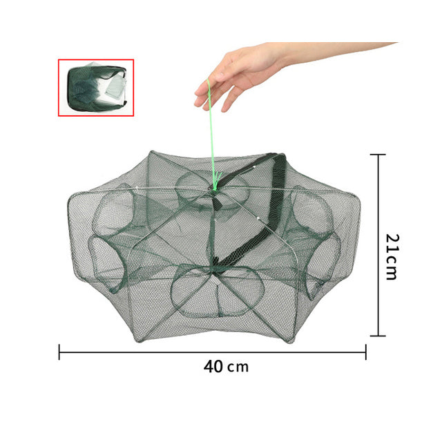 🎣 Summer Sale-43% OFF🐠Automatic Fish Trap 6-16 Entry Holes