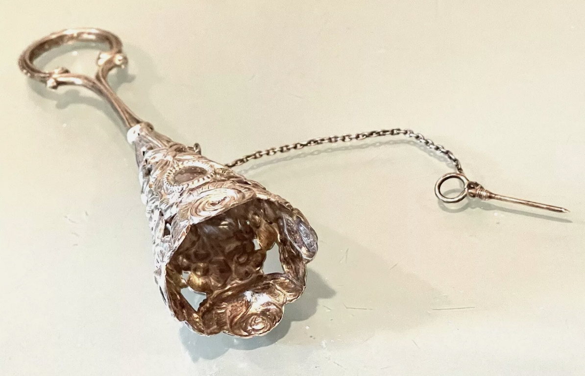 Last Day: 49% Off! 🔥Vintage Silver Plated Tussie Mussie