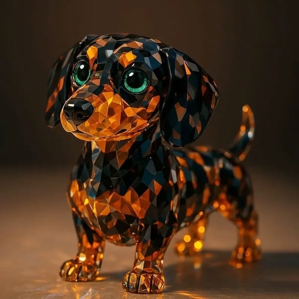😻✨Crystal Animal Sculptures