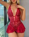 🔥Letzter Tag Verkauf 49% Rabatt🔥Sexy transparenter Spitzen-Body
