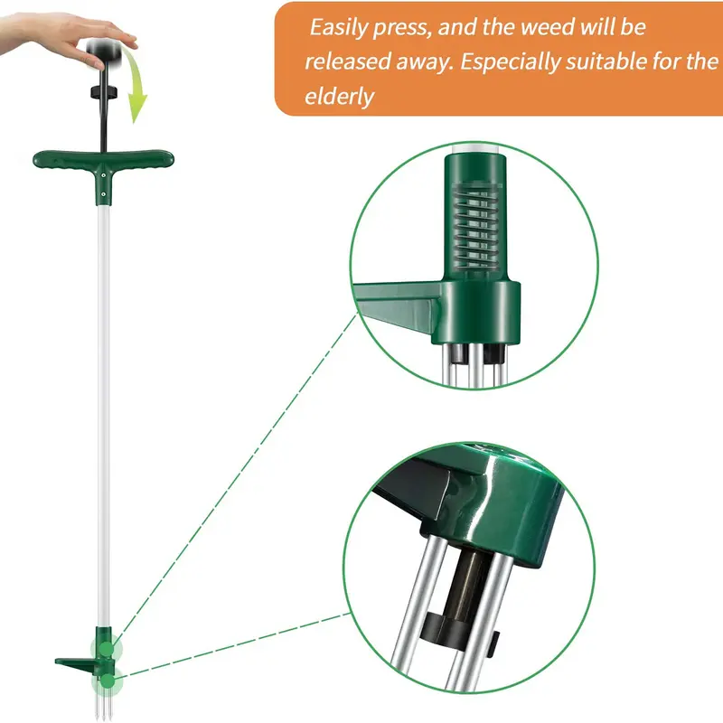 Stand Up Weeder Puller Tool