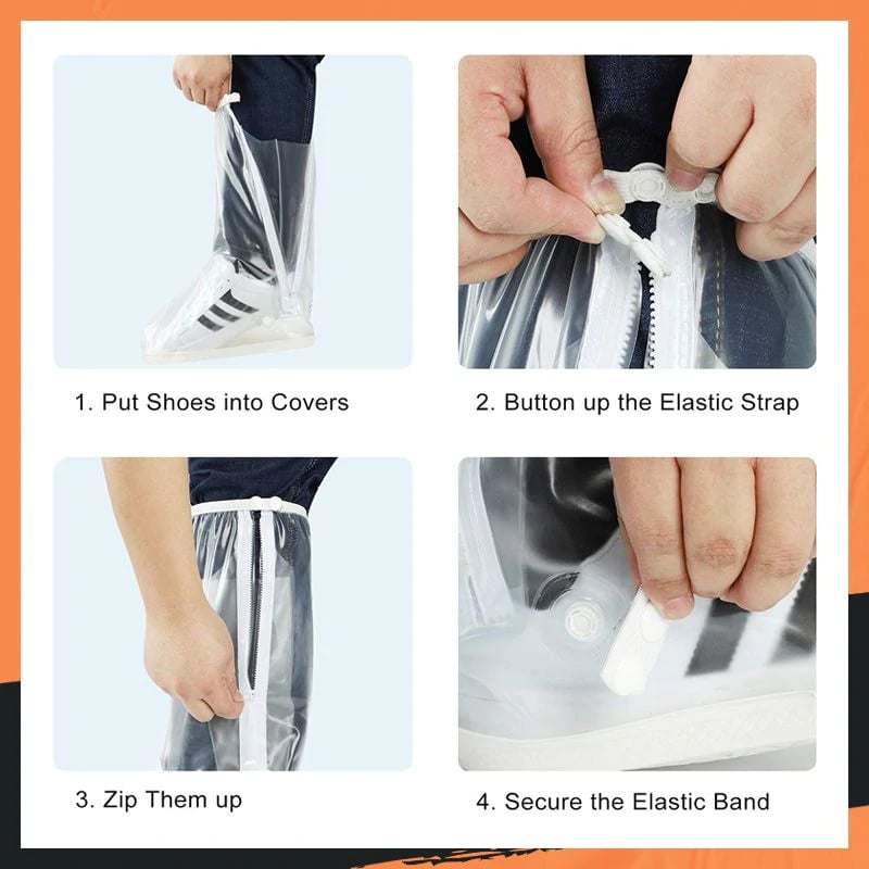 ⏰Last Day 50% Off -Suitable for wide feet & ❤️Full length waterproof boot cover