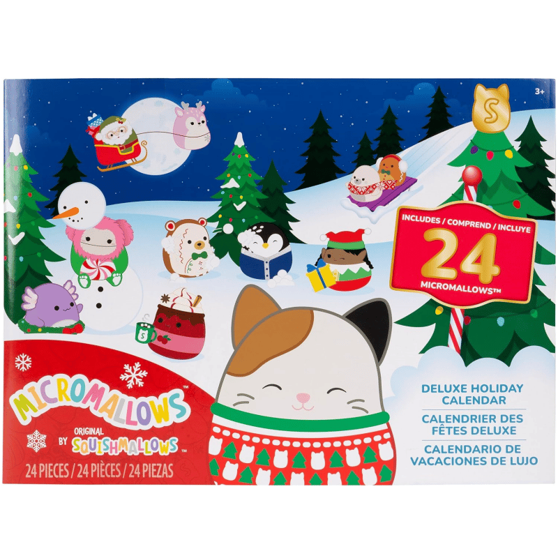 🎄TikTok Christmas Sale -70% OFF✨24-Day Holiday Plush Advent Calendar