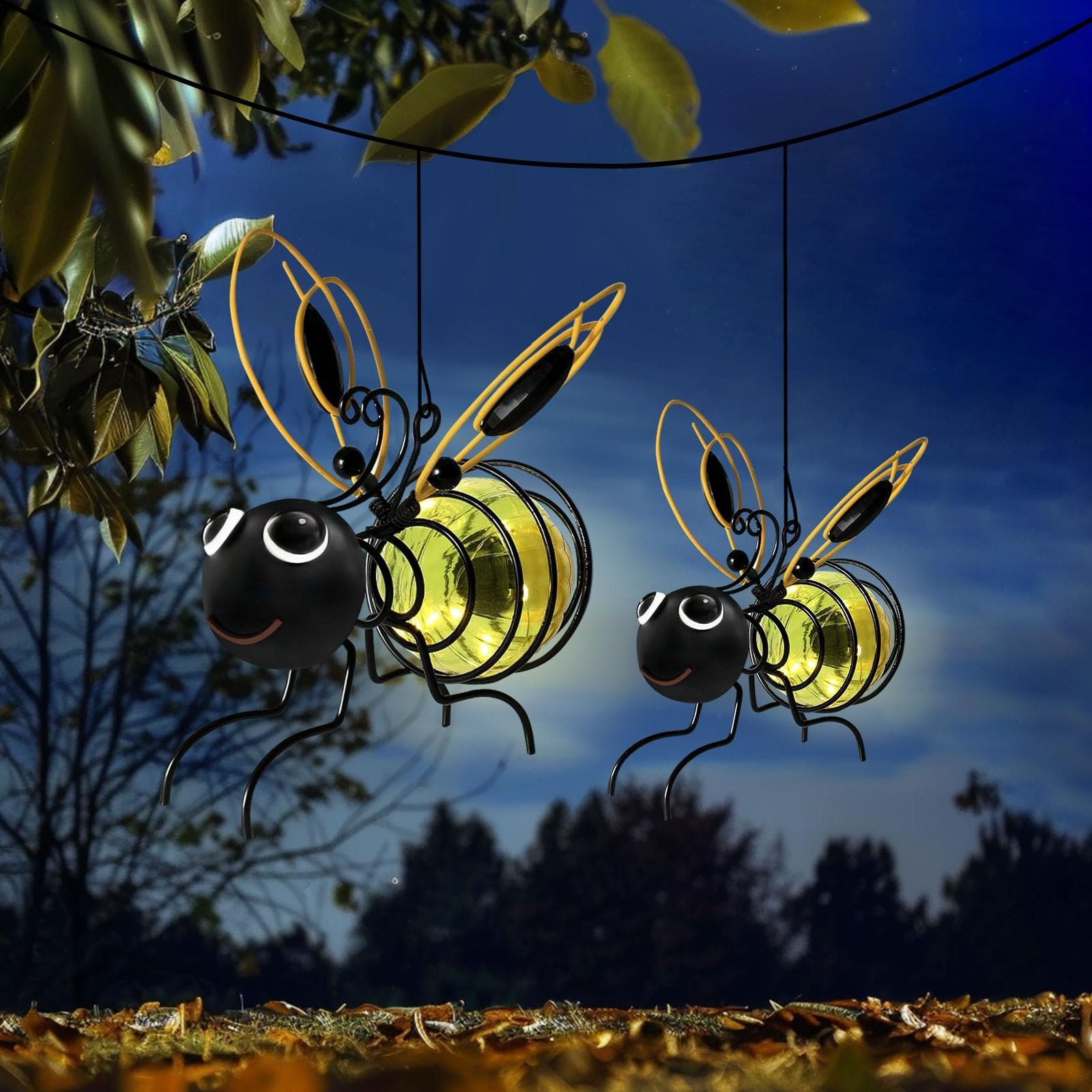 🎁TikTok Last Day Promotion -70% OFF🔥Solar Hanging Insect Simulation Light🐝