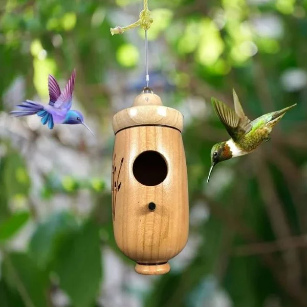 (🎄Christmas Hot Sale🔥🔥)Wooden bird House-Gift For Nature Lovers(BUY MORE SAVE MORE)