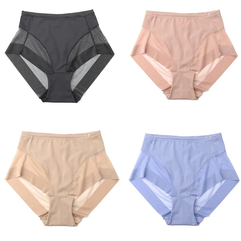 🎁Last Day 49% OFF--High Waist Ice Silk Seamless Shaping Briefs