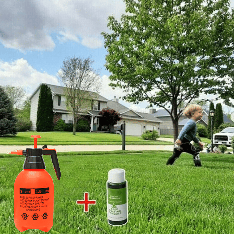 🔥Last Day 70% OFF🔥Hydro Seeding Lawn Solution