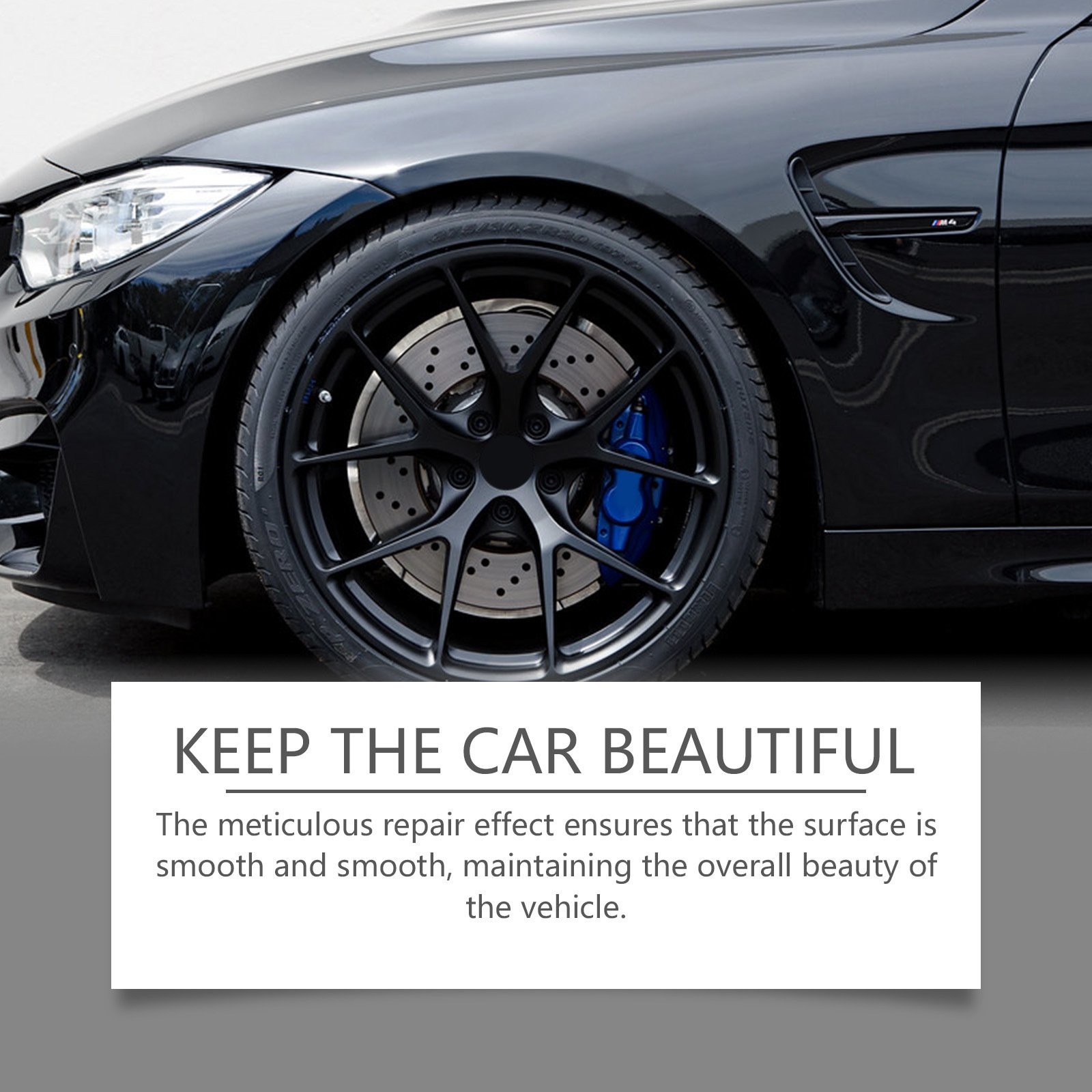 🍂TikTok Fall Sale — Last Day 70% OFF🎉10ml×3 Black Car Wheel Scratch Repair Pen
