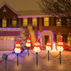 🎅🎄Solar Powered Ground Mounted Snowman Light⛄️