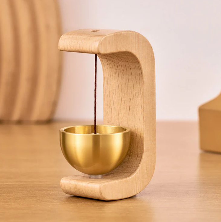 🎐Bandcord™ C-förmiges Windspiel aus Holz