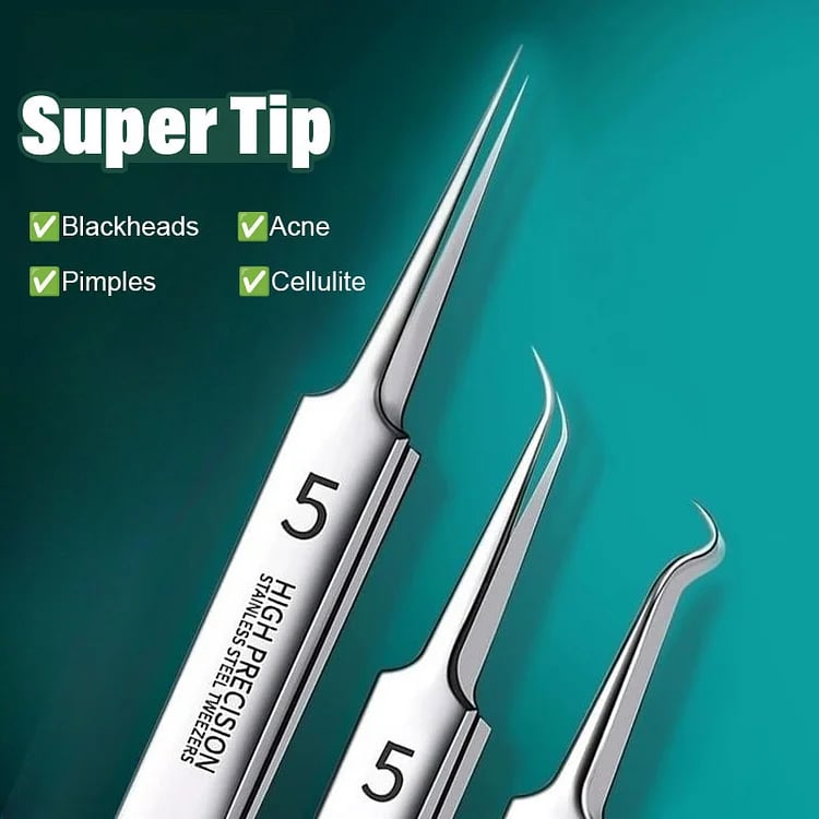 (⏰Last Day Promotion-60%OFF)Professional Facial Blackhead Remover Tweezers