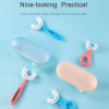 (🎅Christmas Pre Sale- Special Offer Now) All Rounded Children U-Shape Toothbrush