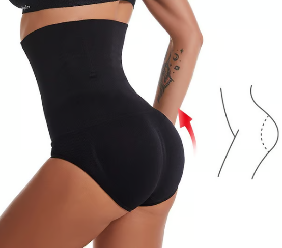 🔥Letzter Tag Kaufe 1, erhalte 1 gratis (JE NUR 7,99 €)🔥Shapewear-Höschen mit hoher Taille und Bauchkontrolle