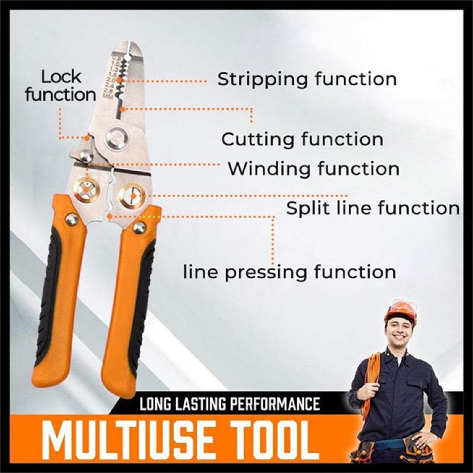 🔥 Last Day Promotion 50% OFF🔥Multifunction Wire Plier Tool(Buy 2 Get Extra 10% OFF & Free Shipping)