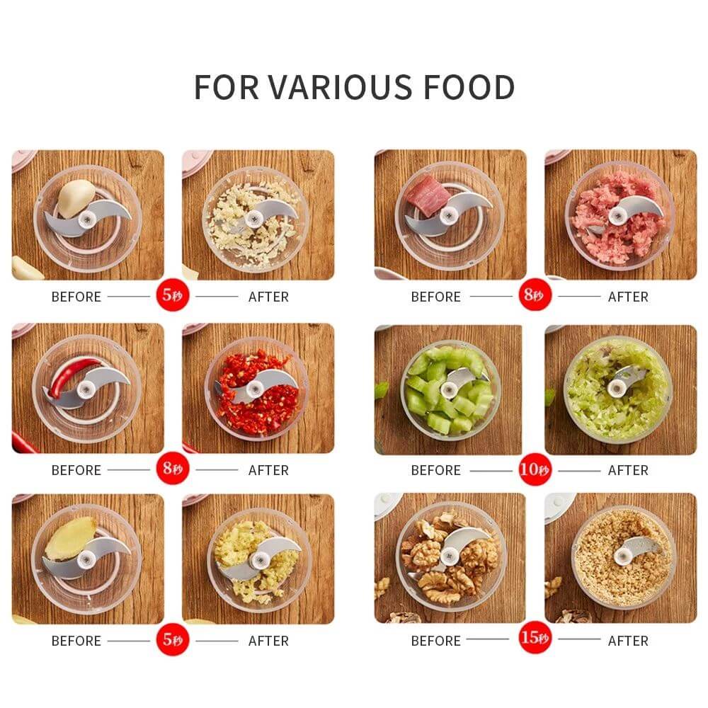 (🔥Last Day Promotion-50% Off) Wireless Food Chopper (BUY 2 GET 1 FREE & FREE SHIPPING NOW)