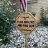 🔥Black Friday Sale 48% OFF🎁Funny Security Garden Sign