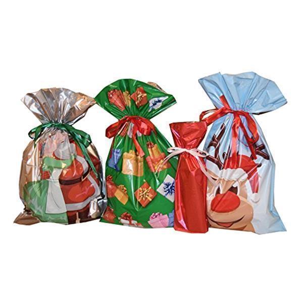 (Early Halloween Sale- Save 50% OFF) Drawstring Christmas Gift Bags(10 Pcs)- Buy 4 Get Free Shipping