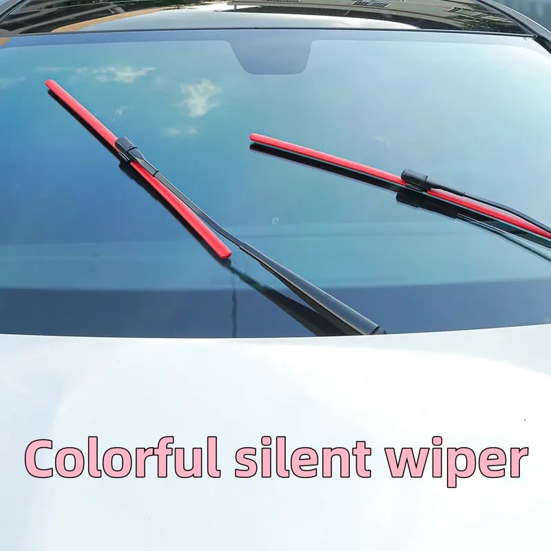 💥LAST DAY SALE 50% OFF💥Colorful Boneless Silent Windshield Wipers⚡BUY 2 FREE SHIPPING