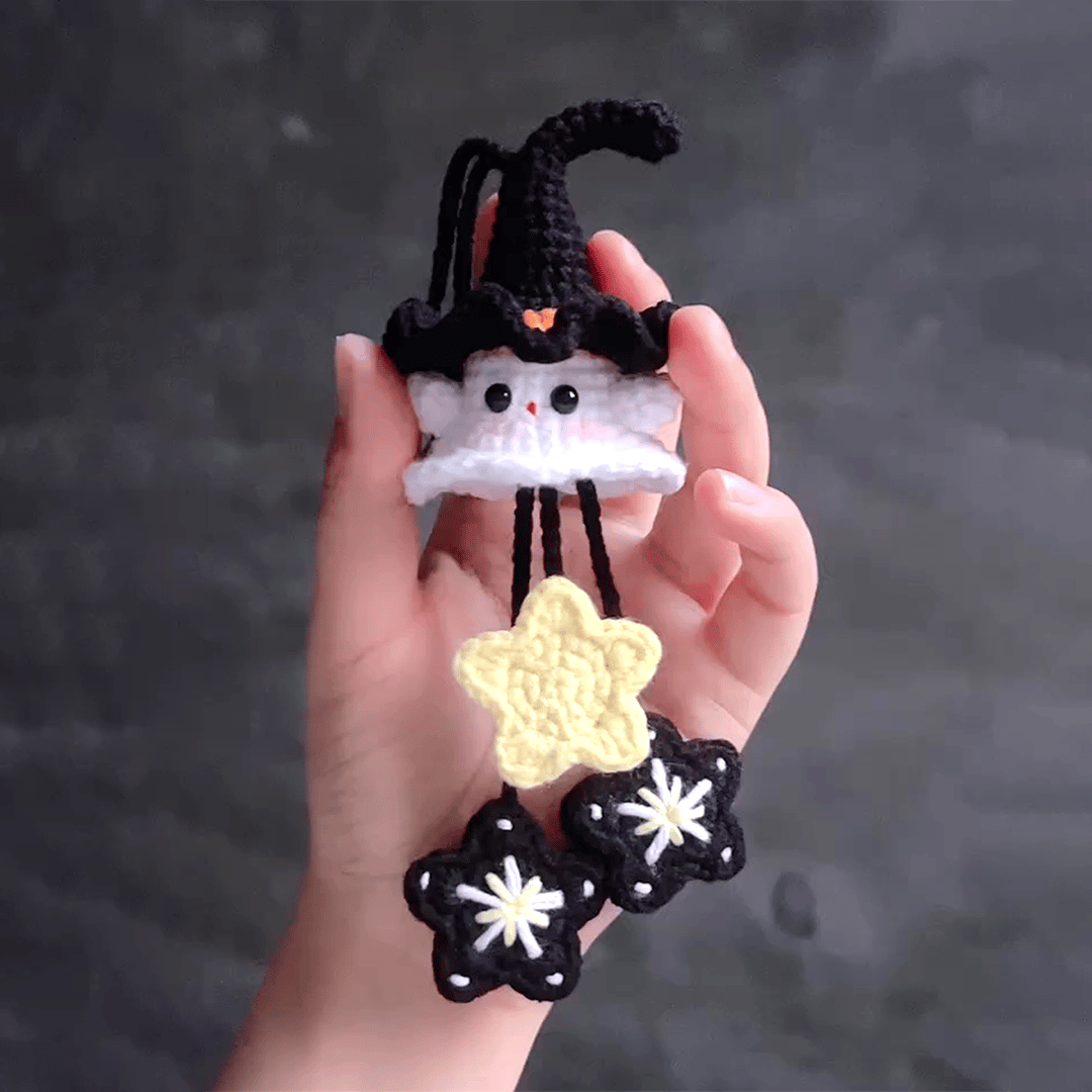 💥LAST DAY SALE 50% OFF👻Witchy Ghost Crochet Kit