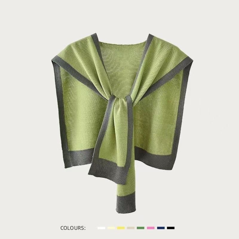 🧣 Cozy & Chic Favorite! 🔥Women's Colorblock Shawl – Soft, Stylish & Perfect for Everyday or Gifting