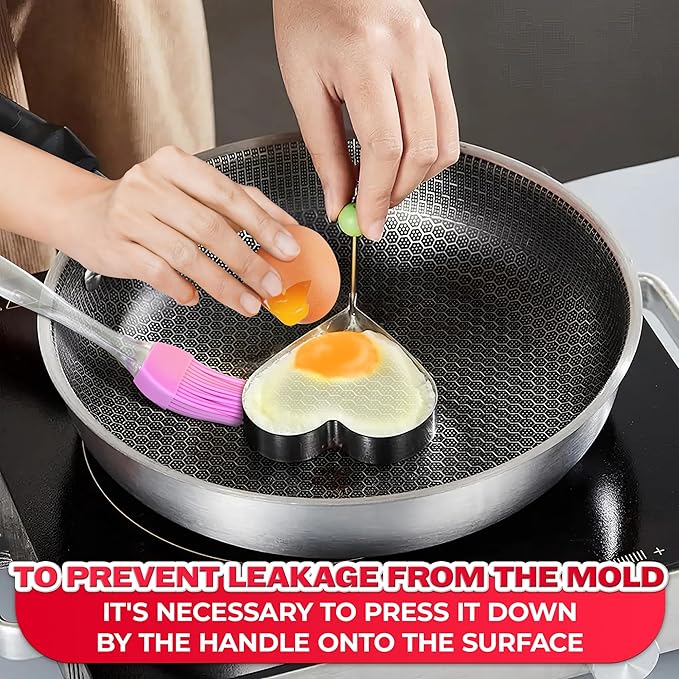 💥Last day discount!-Stainless Steel Egg Mold🎁