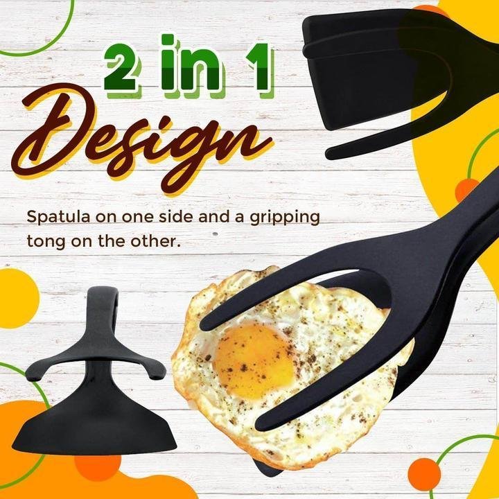 (2022 NEW YEAR HOT SALE - 48% OFF)  2 In 1 Nylon Fried Egg Toast With Spatula