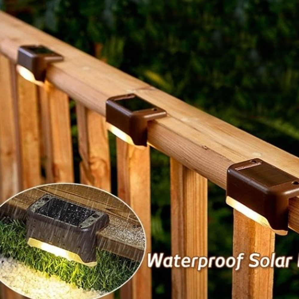 (🌲Early Christmas Sale- SAVE 48% OFF)Waterproof Solar Step Lights--buy 5 get 3 free & free shipping（8pcs）