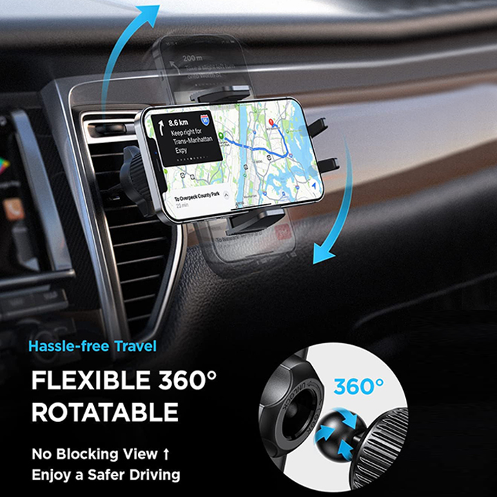 (🔥Last Day Promo - Buy 2 Get 1 Free) Never Fall Off Air Vent Car Phone Mount