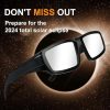 💥Hot Sale 48% OFF💥 Solar Eclipse Glasses Approved 2024,Solar Eclipse Glasses for Direct Sun Viewing-ISO 12312-2:2015(E) & CE Certified