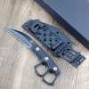 Black Blade Integrated Steel Claw Tactical Knife