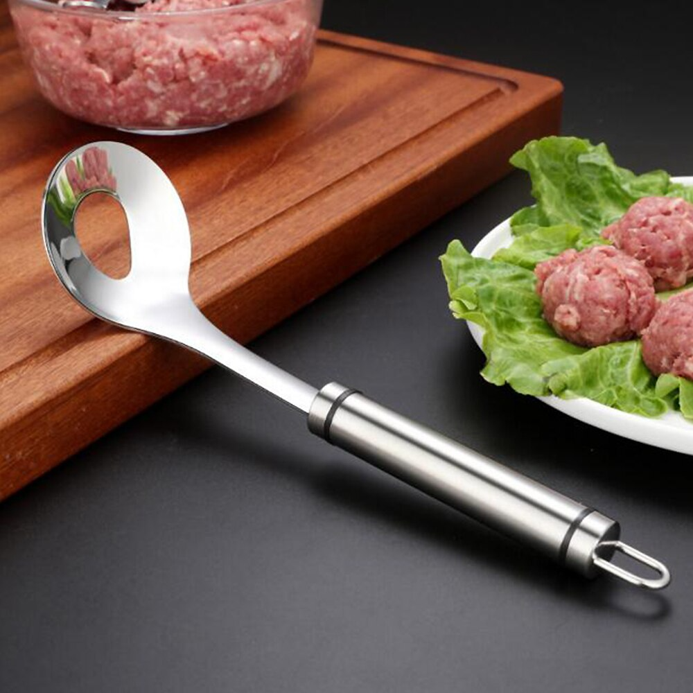 (🎄CHRISTMAS SALE NOW-48% OFF) Stainless Steel Meatball Maker Spoon(BUY 2 GET 1 FREE NOW)