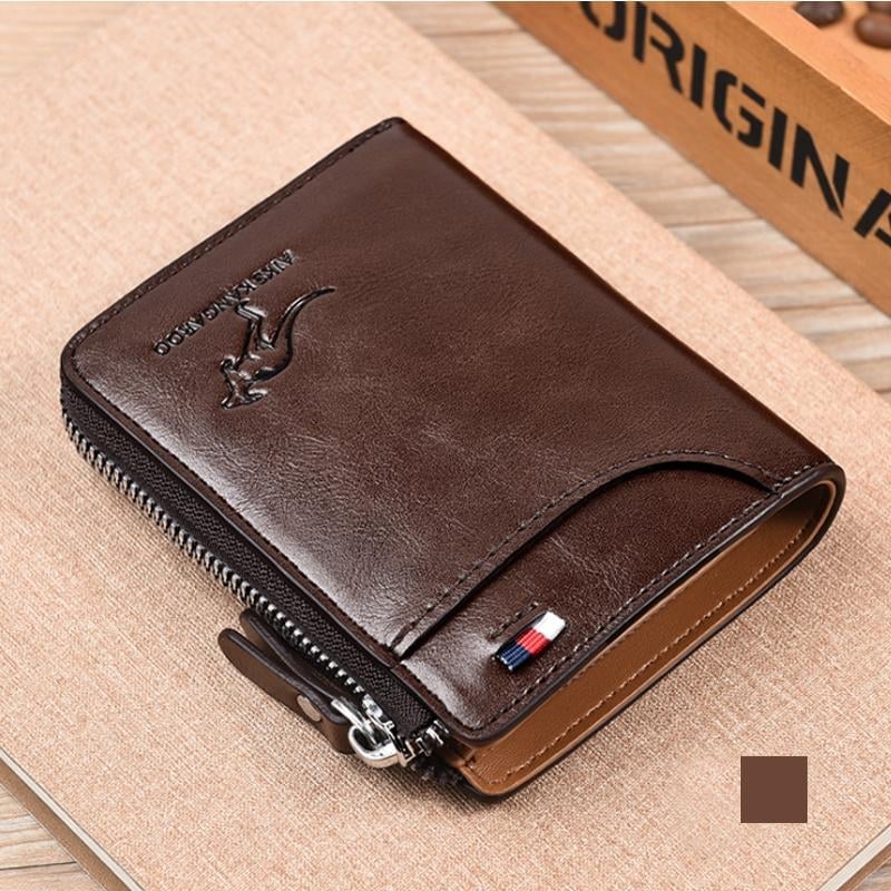 🔥HOT SALE-49% OFF🔥Men Wallet Zipper Purse ( RFID PROTECTED )💥