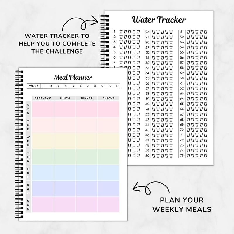 🔥75 Target Soft Challenge Planner Notebook
