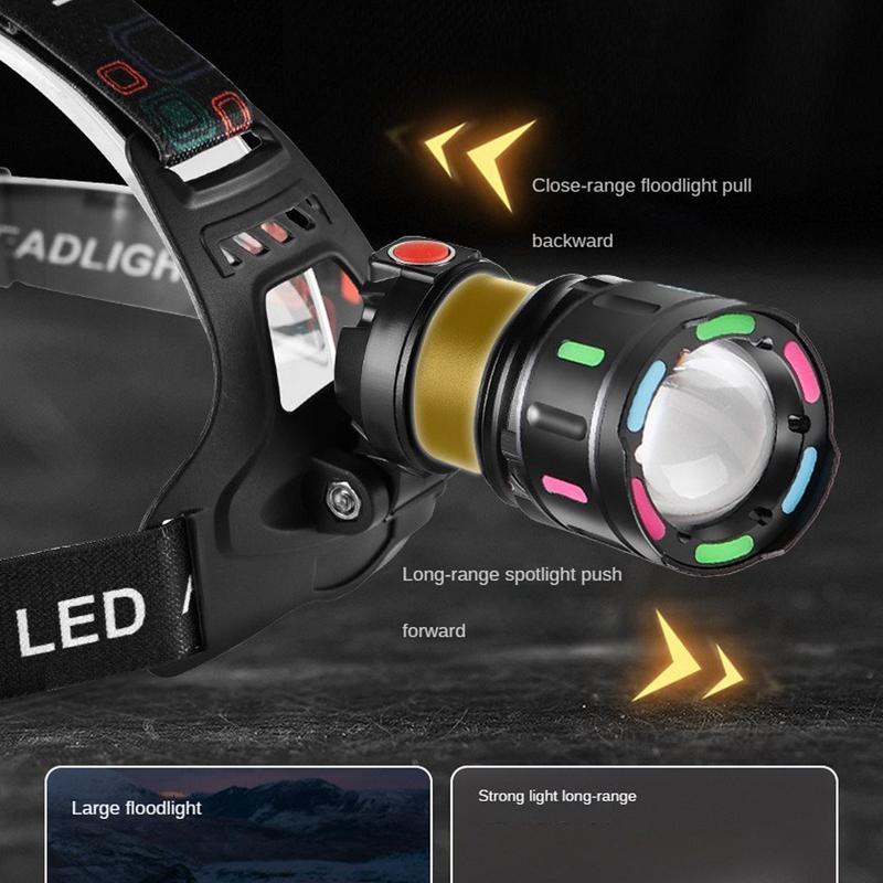 🔥Last Day Promotion 70% OFF🔥Super bright LED Headlamp Rechargeable