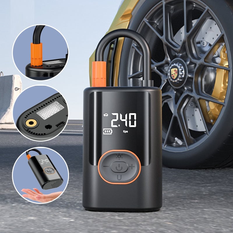 🔥Hot Sale 49% Off🔥Multifunctional Portable Tire Airpump