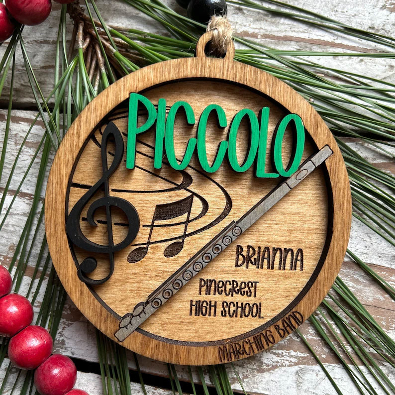 🎁Personalized Band Christmas Tree Ornament🔥Buy 3 Get 1 Free