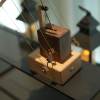 Artisan Handcrafted Wooden Manta Ray Automaton
